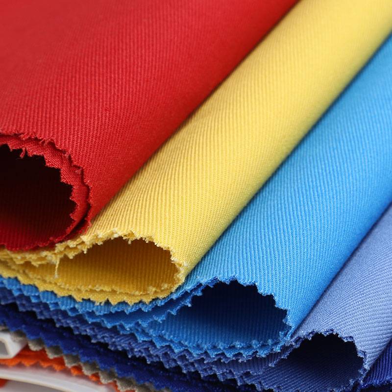 Flame Retardant Poly Cotton Polyester Fr Fabric Twill Fabric For Workwear